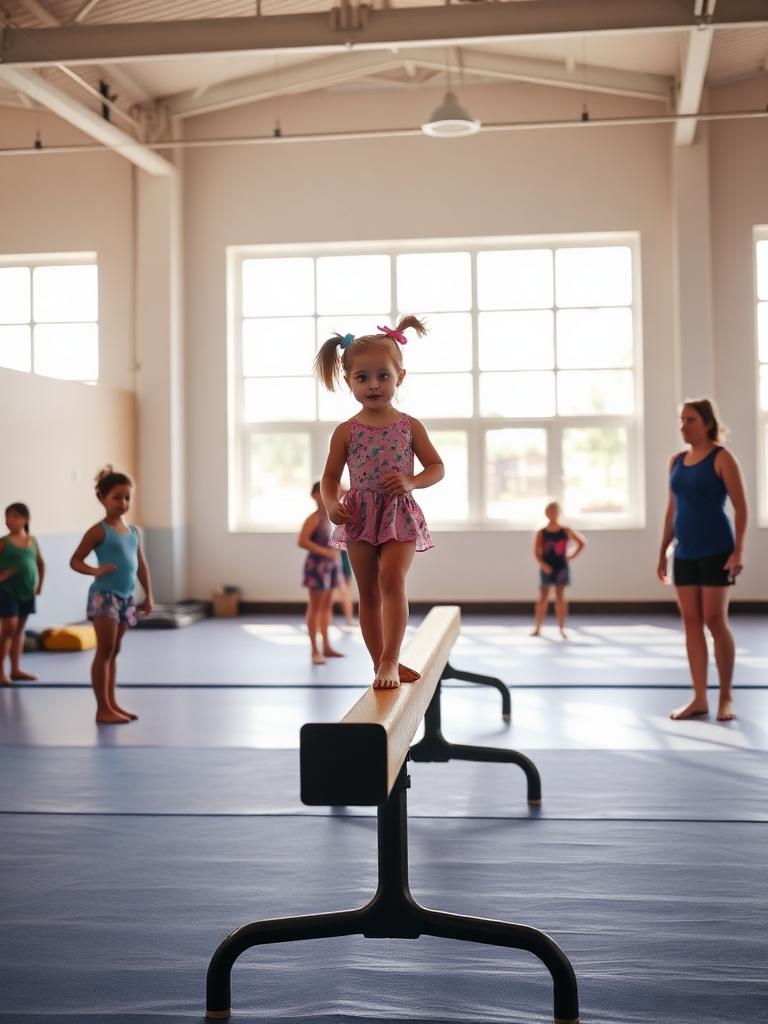 Gymnastique en salle